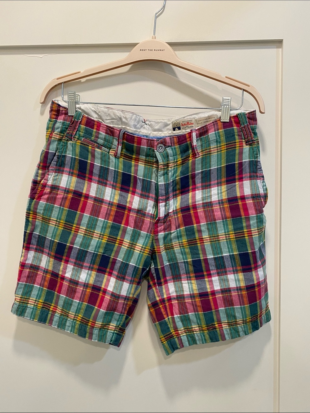 Polo Authentic India Madras short